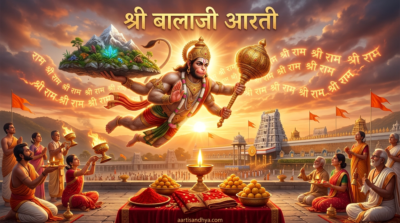 श्री बालाजी आरती  (Shri Balaji Ki Aarti)