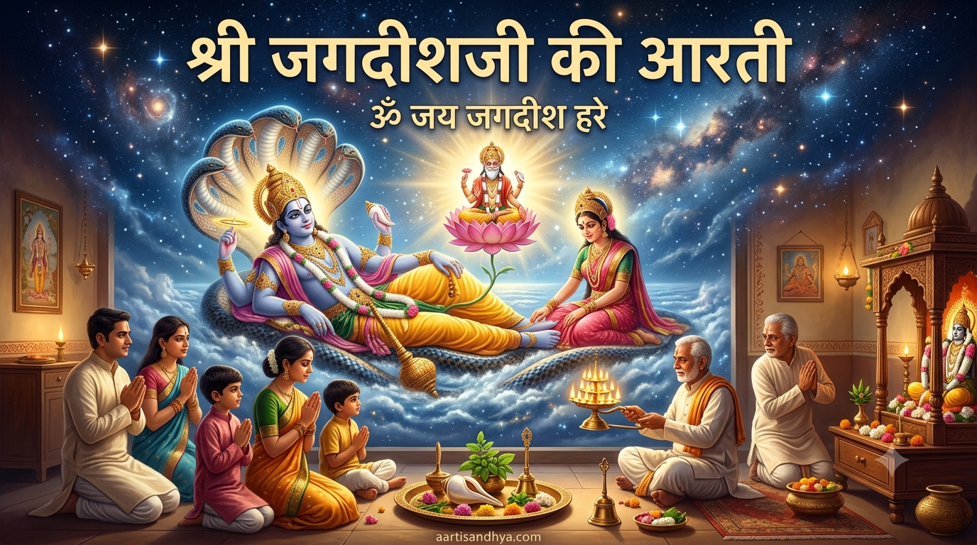 श्री जगदीशजी की आरती (Shri Jagdishji's Aarti)