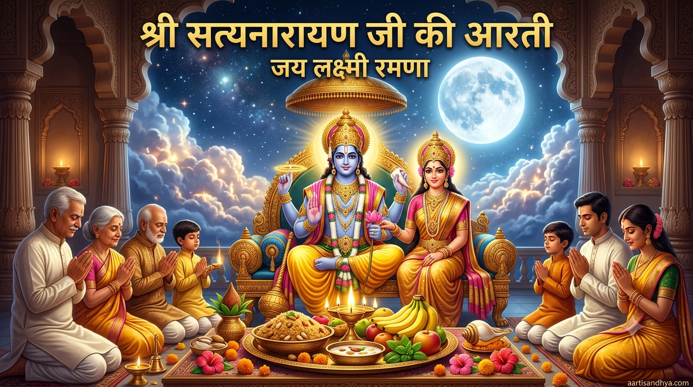 श्री सत्यनारायणजी की आरती (Aarti of Shri Satyanarayanji)