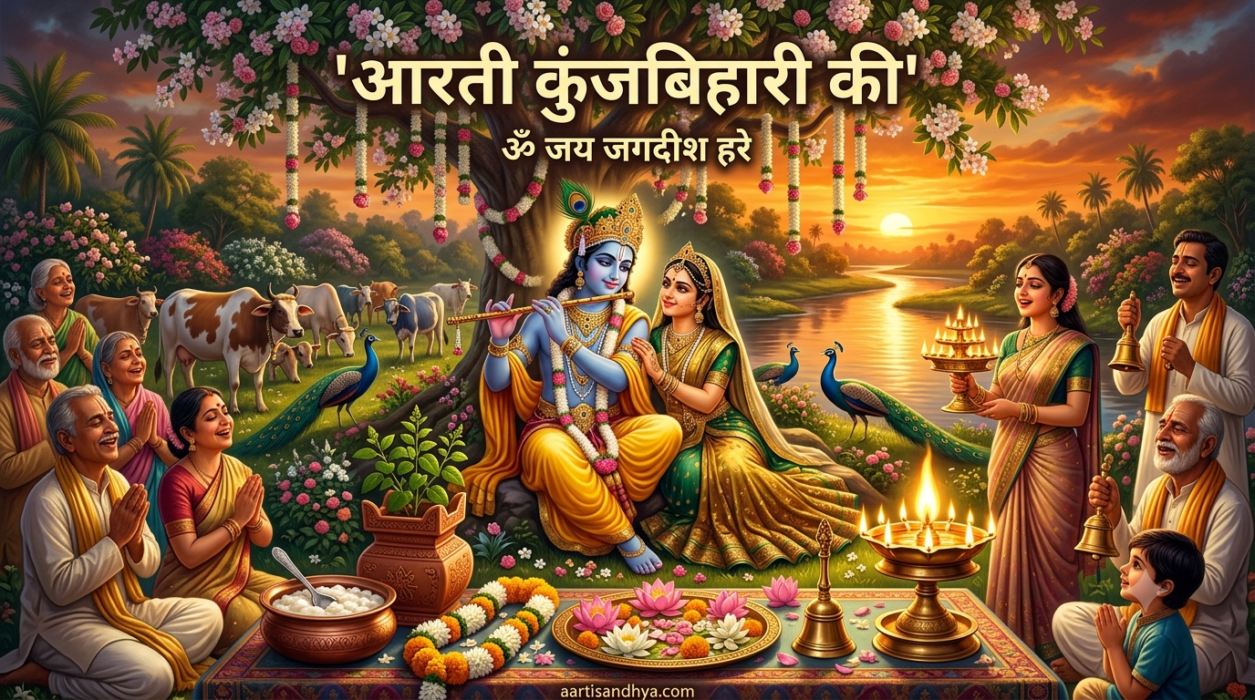 आरती कुंजबिहारी की (Kunj Bihari Aarti)
