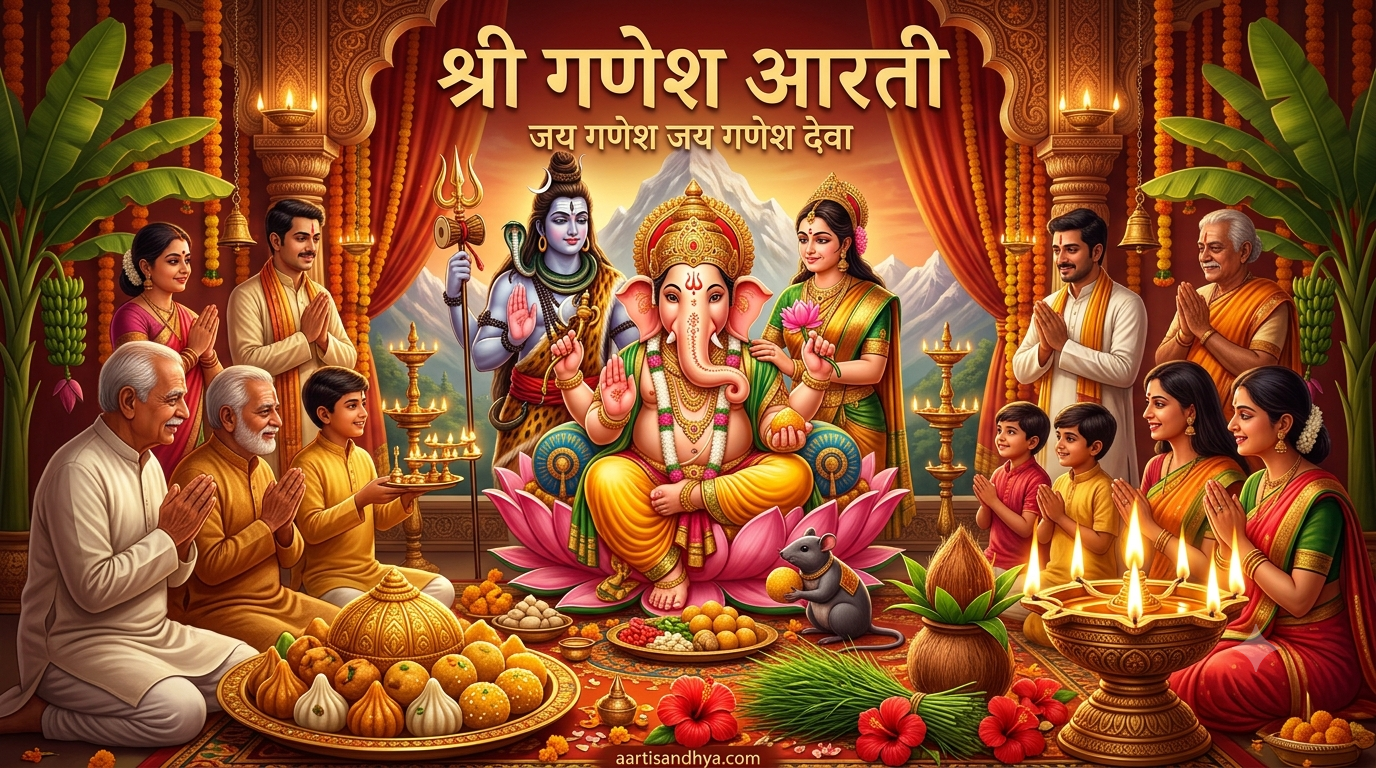 श्री गणेश आरती  (Shree Ganesh Aarti)