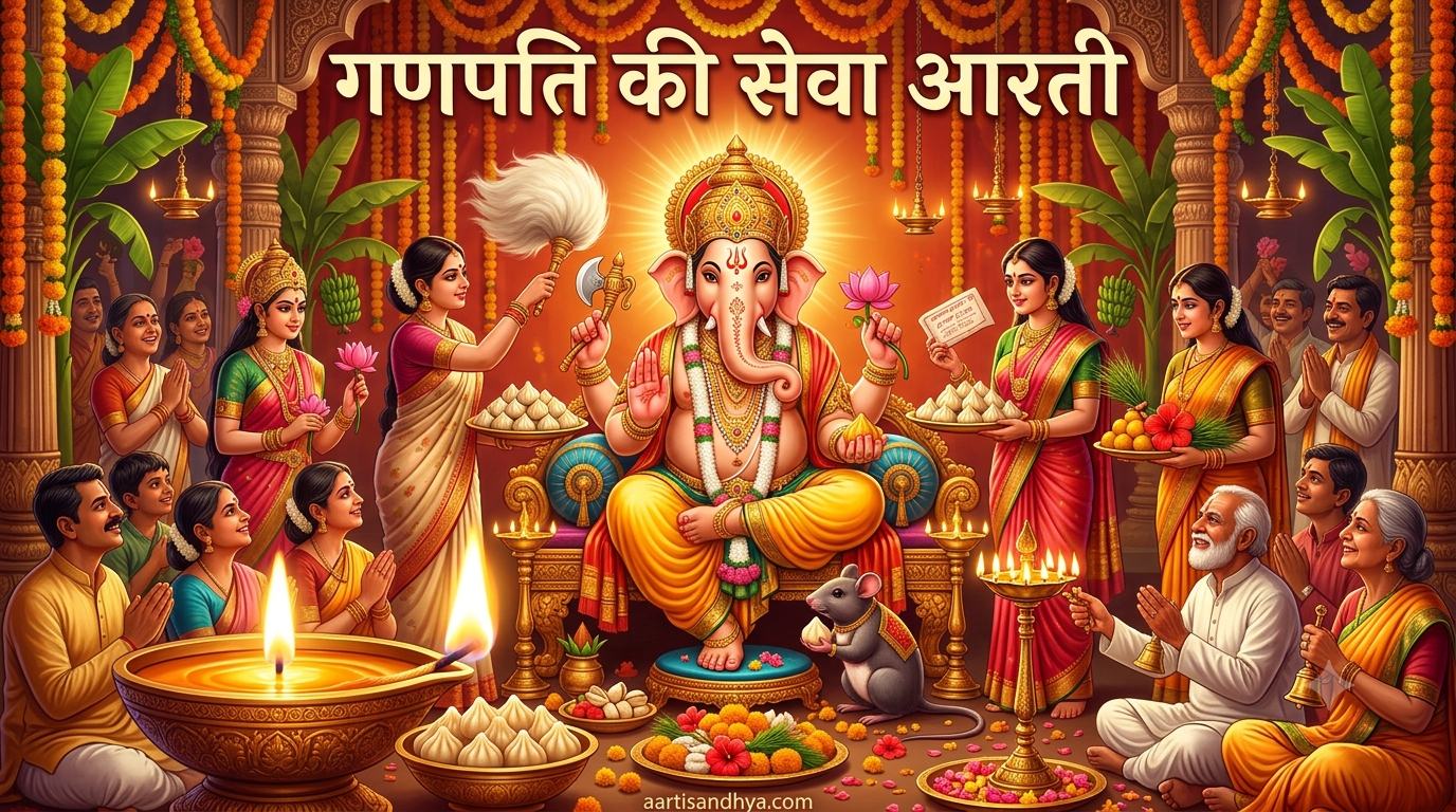 गणपति की सेवा आरती (Ganpati Seva Aarti)
