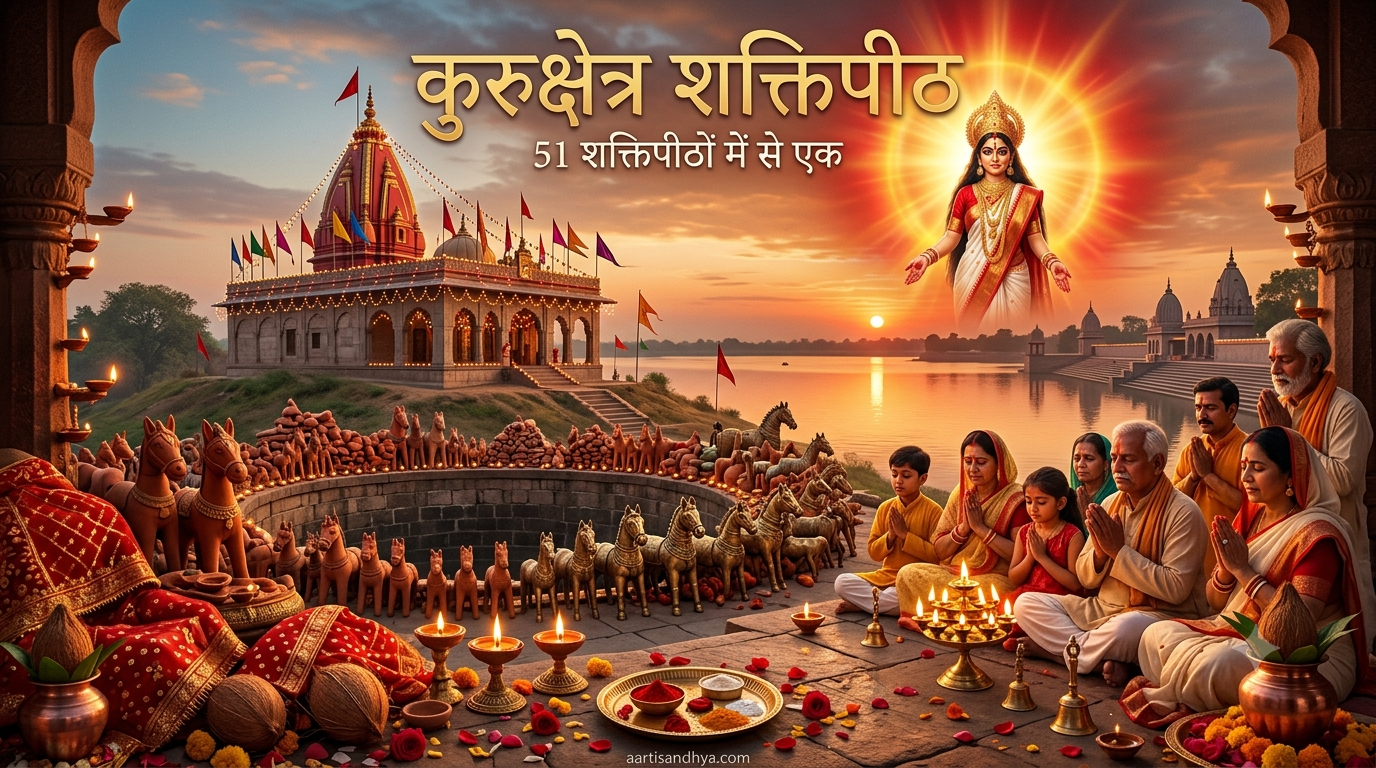 कुरुक्षेत्र शक्तिपीठ - हरियाणा | माँ सती के टखने का पवित्र शक्तिपीठ