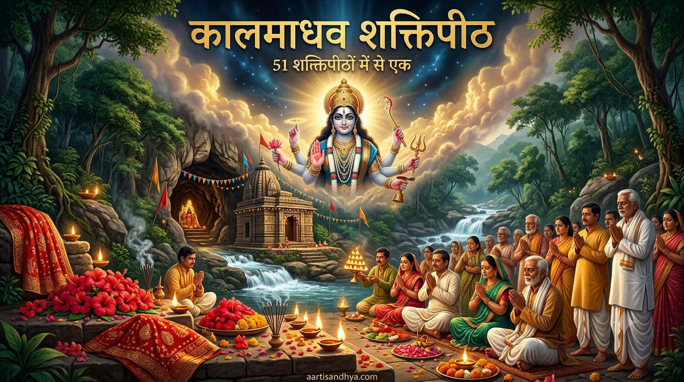 कालमाधव शक्तिपीठ - मध्य प्रदेश | माँ सती के दाहिने कूल्हे का पवित्र शक्तिपीठ