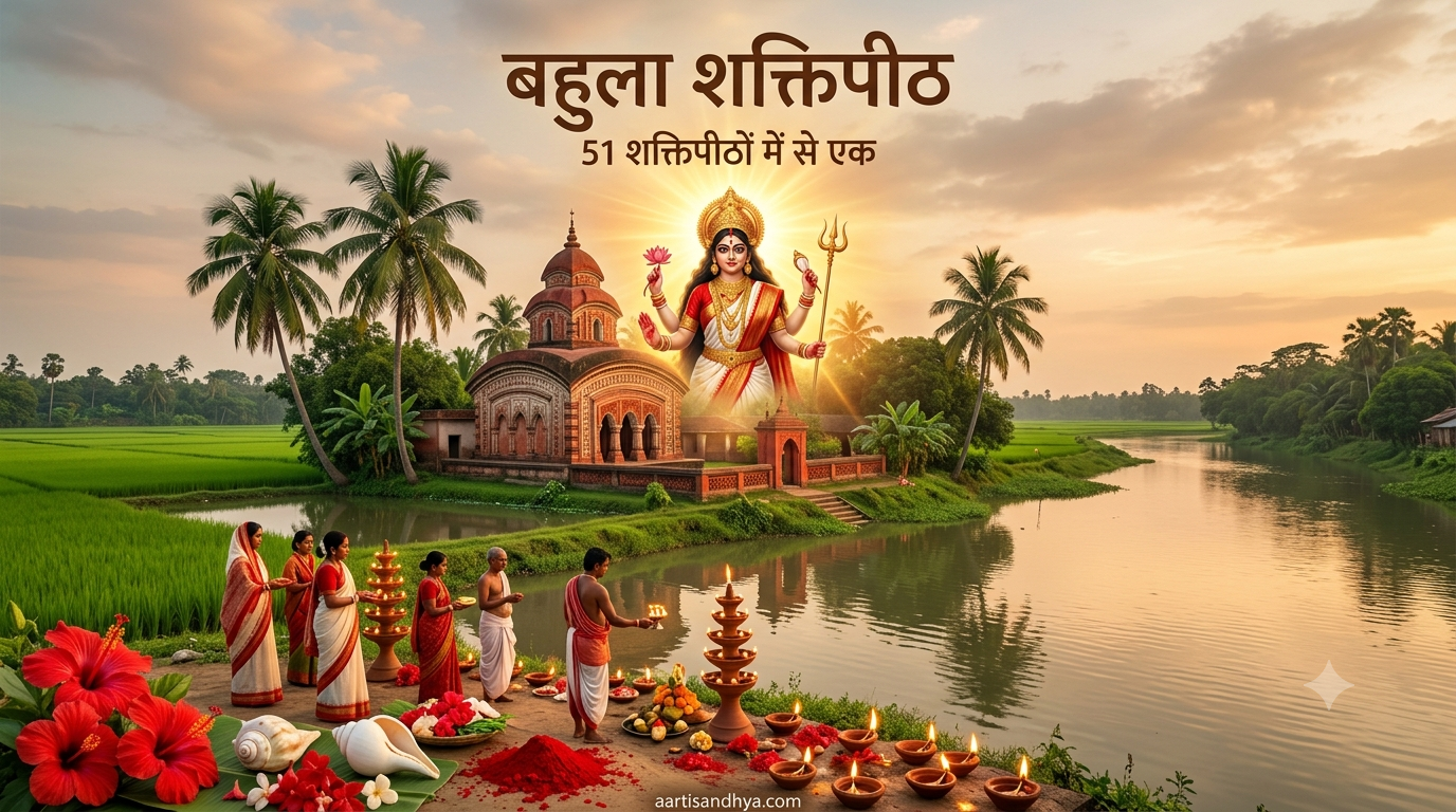 बहुला शक्तिपीठ - पश्चिम बंगाल | माँ सती के बाएँ हाथ का पवित्र शक्तिपीठ