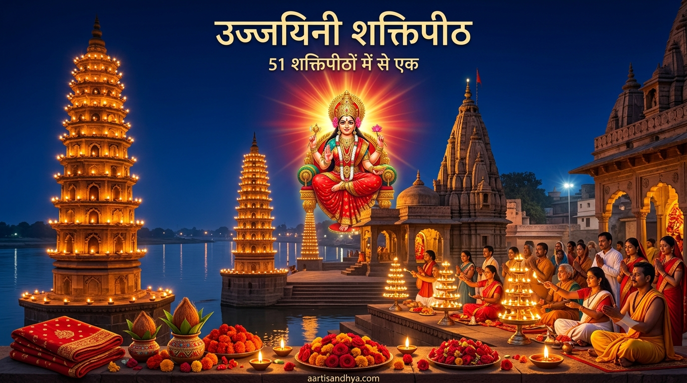 उज्जयिनी शक्तिपीठ - मध्य प्रदेश | माँ सती की कोहनी का पवित्र शक्तिपीठ