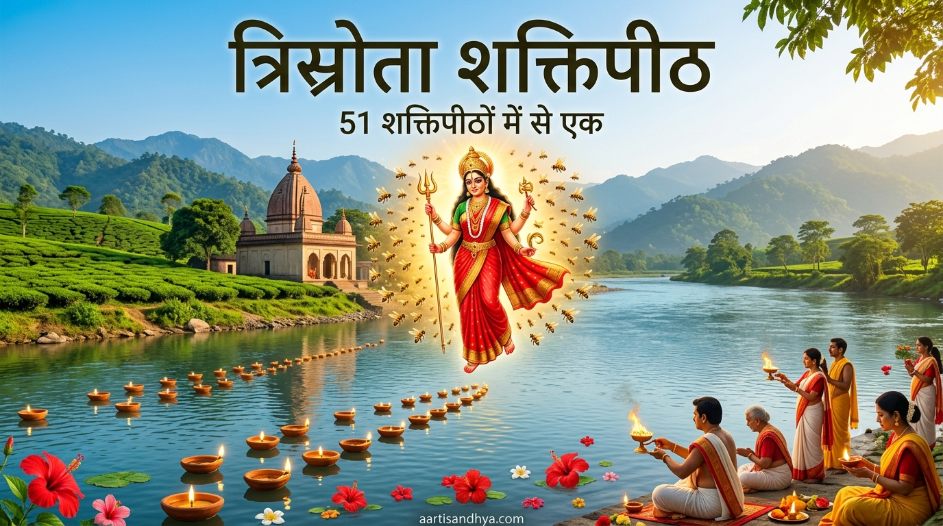 त्रिस्रोता शक्तिपीठ - पश्चिम बंगाल | माँ सती के बाएँ पैर का पवित्र शक्तिपीठ