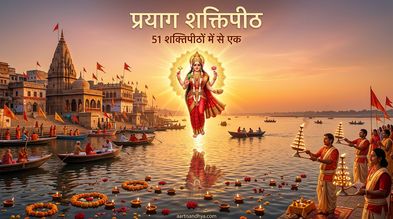 प्रयाग शक्तिपीठ - इलाहाबाद उत्तर प्रदेश | माँ सती के हाथ की उंगलियों का पवित्र शक्तिपीठ