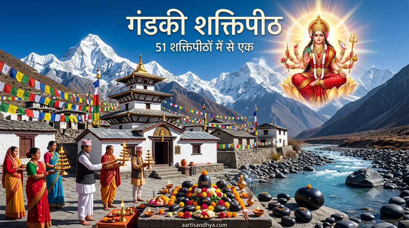 गंडकी शक्तिपीठ - नेपाल | माँ सती के मस्तक का पवित्र शक्तिपीठ