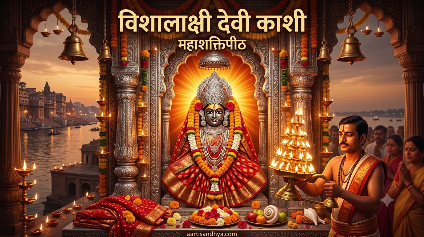 विशालाक्षी देवी काशी - महाशक्तिपीठ वाराणसी | मणिकर्णिका घाट की अधिष्ठात्री देवी