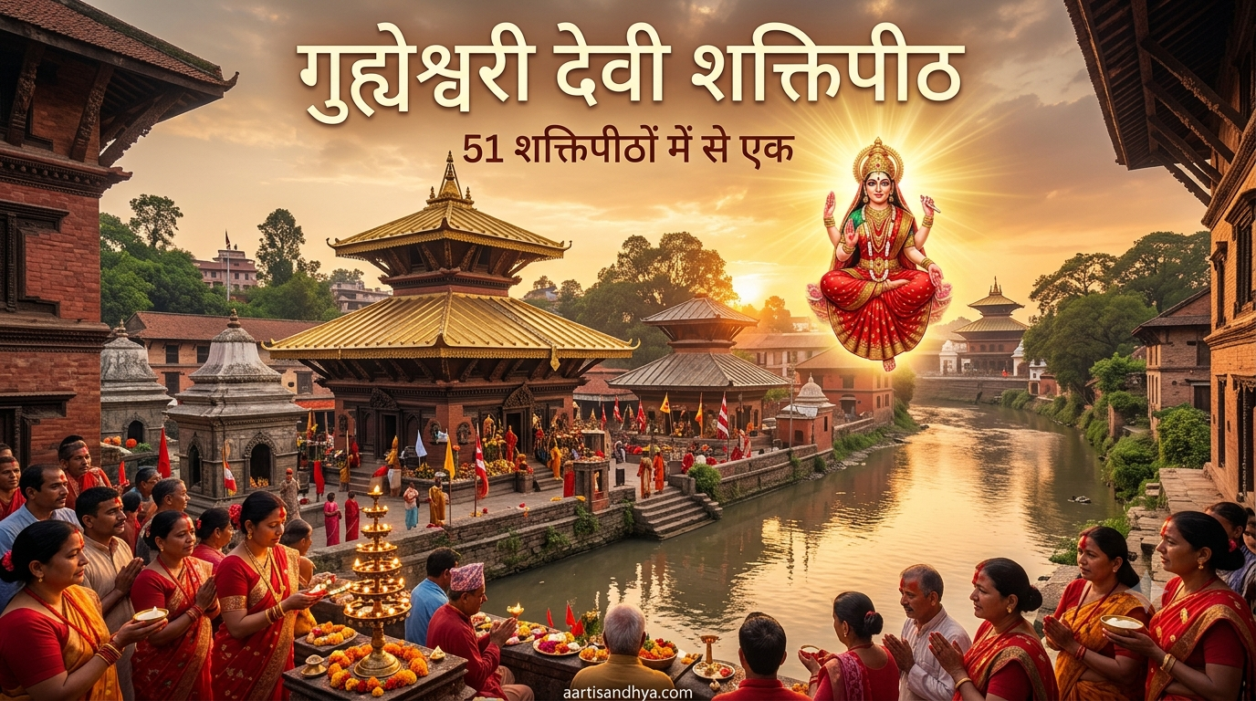 गुह्येश्वरी देवी नेपाल - शक्तिपीठ | माँ सती के घुटनों का पवित्र शक्तिपीठ
