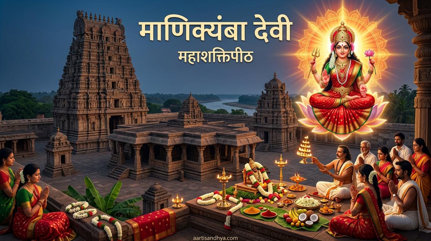 माणिक्यंबा देवी - महाशक्तिपीठ आंध्र प्रदेश | द्राक्षाराम की अधिष्ठात्री देवी