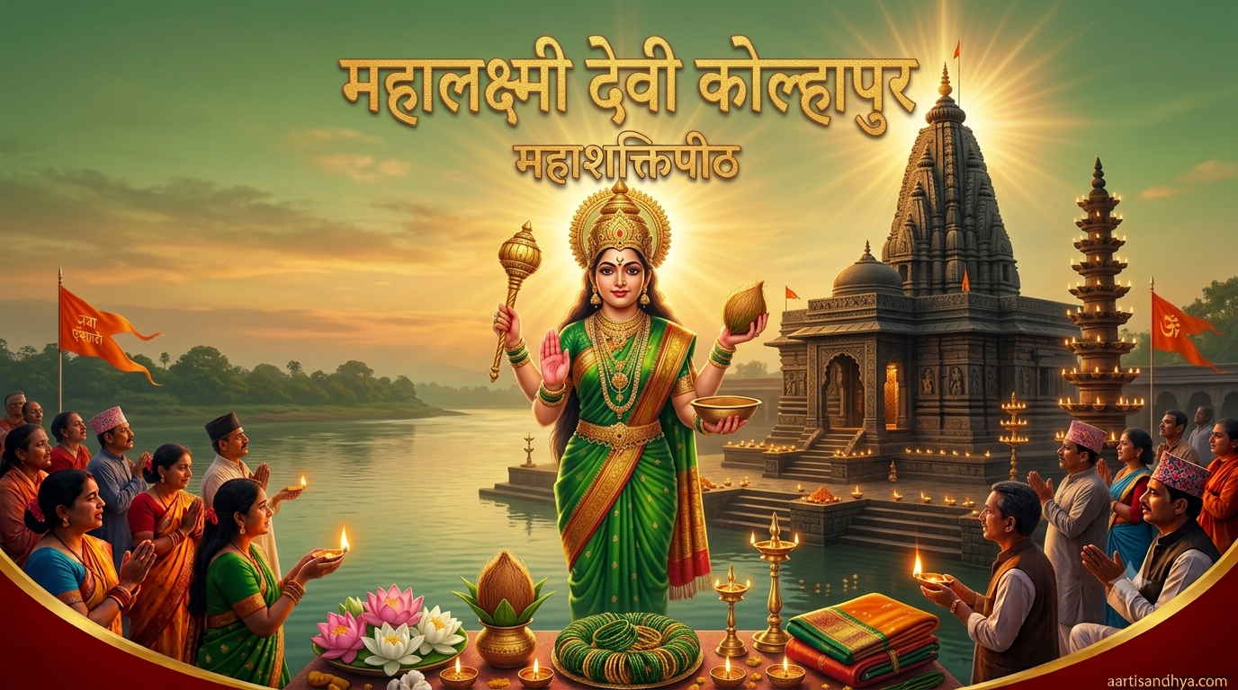 महालक्ष्मी देवी कोल्हापुर - महाशक्तिपीठ महाराष्ट्र | दक्षिण काशी की अधिष्ठात्री देवी