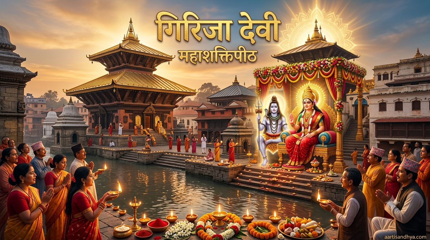 गिरिजा देवी - महाशक्तिपीठ नेपाल | पशुपतिनाथ धाम की अधिष्ठात्री शक्ति