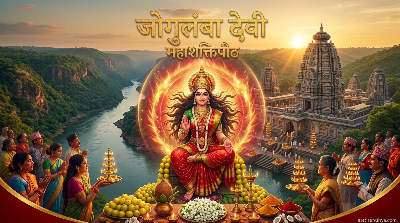 जोगुलंबा देवी - महाशक्तिपीठ तेलंगाना | आलमपुर की अधिष्ठात्री देवी