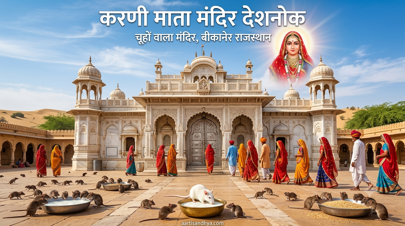 करणी माता मंदिर देशनोक | चूहों वाला मंदिर बीकानेर राजस्थान