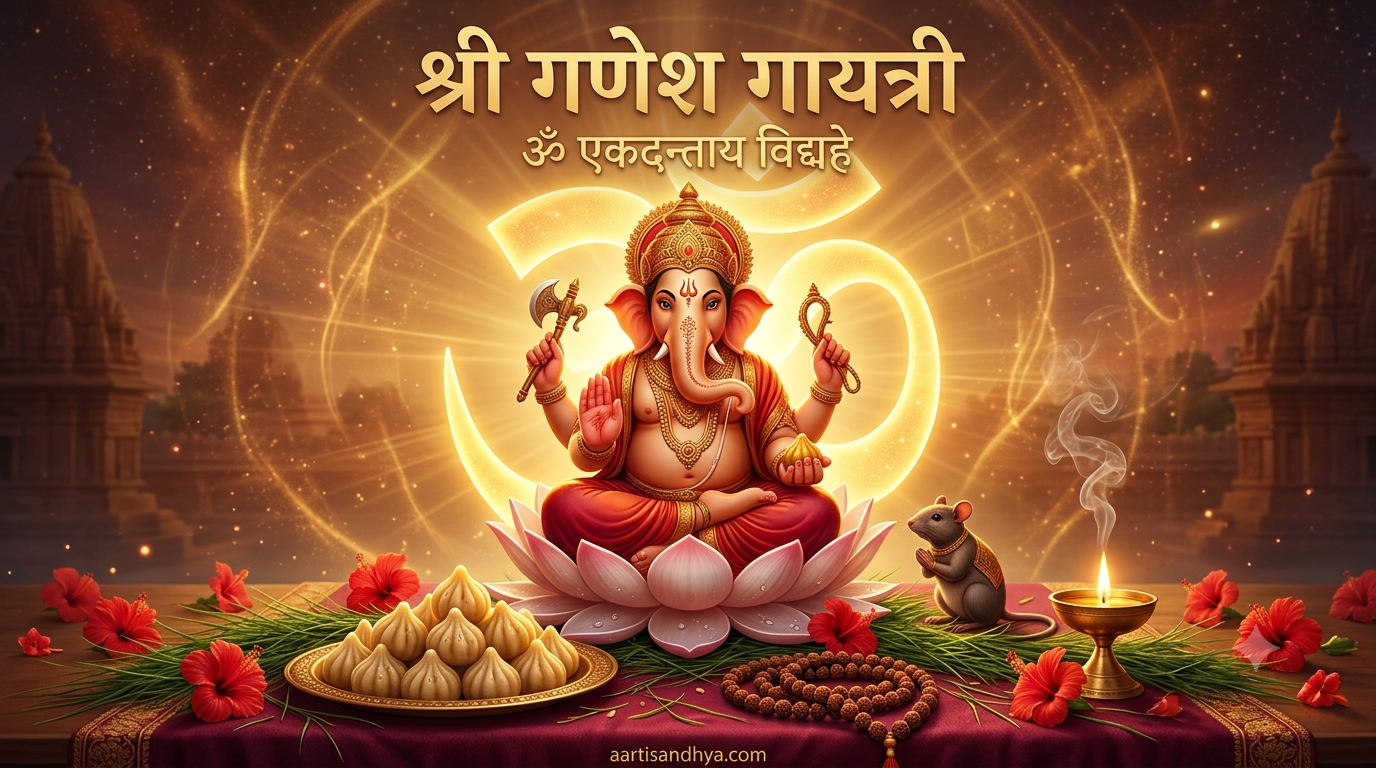  श्री गणेश गायत्री / गणपति स्तोत्र | Ganesh Gayatri & Ganapati Stotra — मंत्र, अर्थ व उपयोग