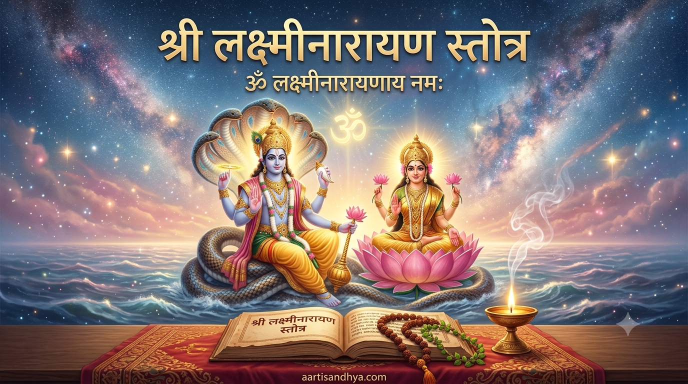 श्री लक्ष्मीनारायण स्तोत्र / नमो नारायण (short stotras) | Lakshmi‑Narayana — मंत्र व पाठ