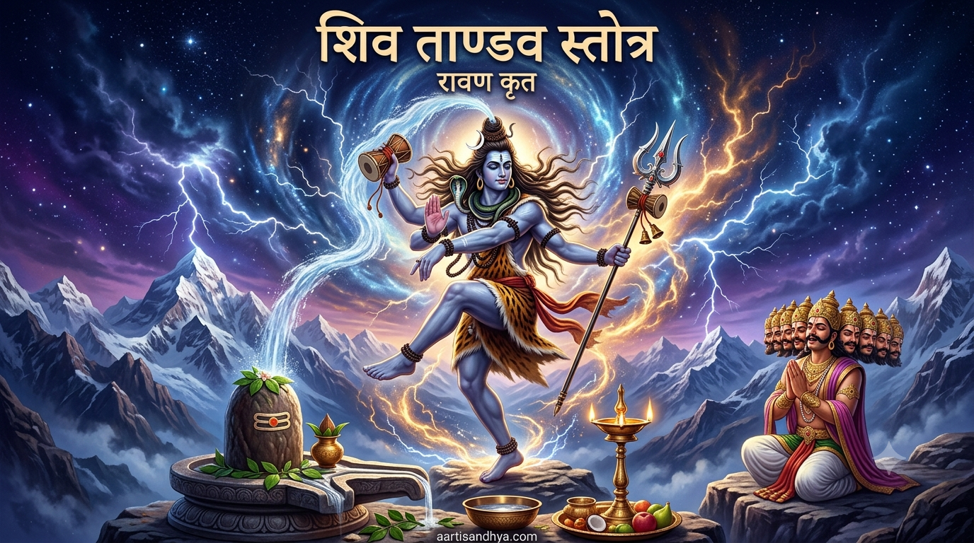 शिव ताण्डव स्तोत्र | Shiva Tandava Stotram — स्तोत्र, पाठ व जप